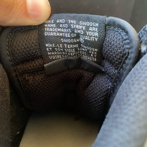 Nike Dunk High Black Grand Purple Patterned Sneakers 2009 Release EUC Women’s 6 - Picture 6 of 9